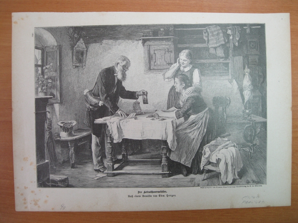 Escena familiar en el interior de una casa, 1890